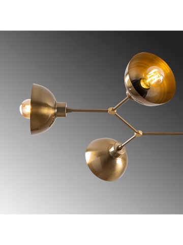 Opviq Lampa sufitowa "Dram" w kolorze złotym - 102 x 52 cm