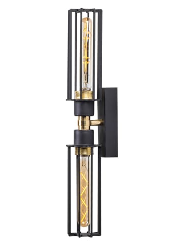 Opviq Wandlamp "Fellini" zwart - (B)15 x (H)50 cm