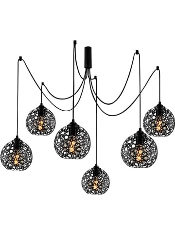 Opviq Hängeleuchte "Fellini" in Schwarz - Ø 137 cm