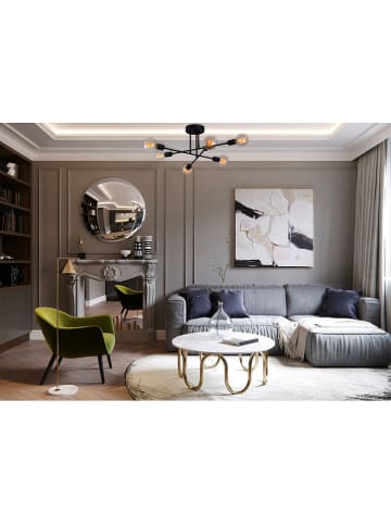 Opviq Plafonnière zwart - (L)64 x (B)64 x (H)30 cm