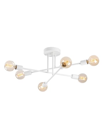 Opviq Plafonnière "Flower" wit - (B)64 x (D)64 cm