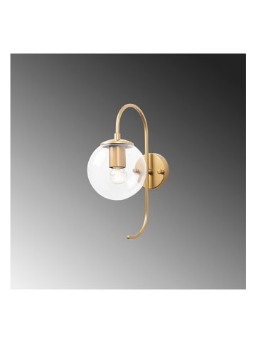 Opviq Wandleuchte in Gold - (B)15 x (H)36 cm