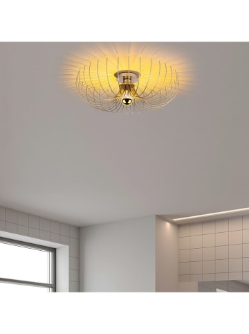 Opviq Plafonnière "Karsortel" goudkleurig - Ø 56 cm