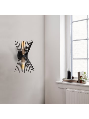 Opviq Lampa ścienna w kolorze czarnym - 23 x 33 cm