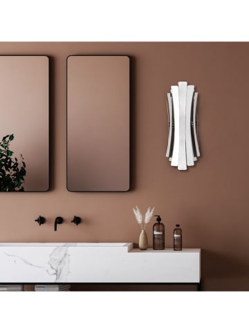 Opviq Wandleuchte in Silber - (B)17 x (H)48 cm