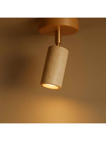 Opviq Deckenleuchte in Beige/ Hellbraun - Ø 10 cm 