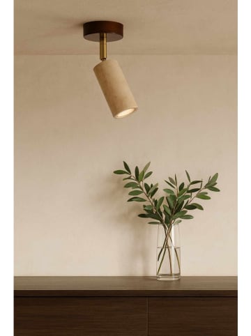 Opviq Plafonnière beige/bruin - Ø 10 cm