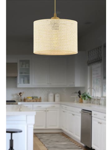 Opviq Hanglamp crème - (H)65 x Ø 25 cm