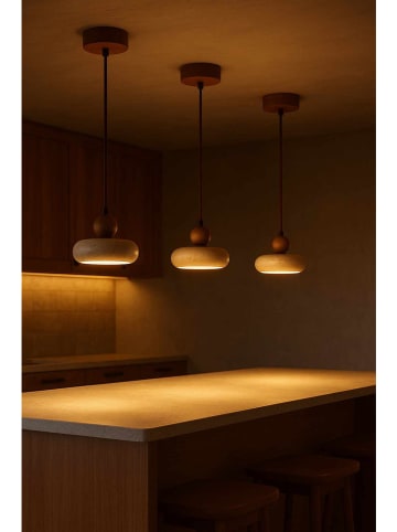 Opviq Lampa wisząca w kolorze beżowo-brązowym - wys. 140 x Ø 15 cm