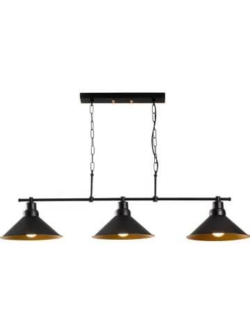 Opviq Hängeleuchte "Sivani" in Schwarz - (B)108 x (T)24 cm