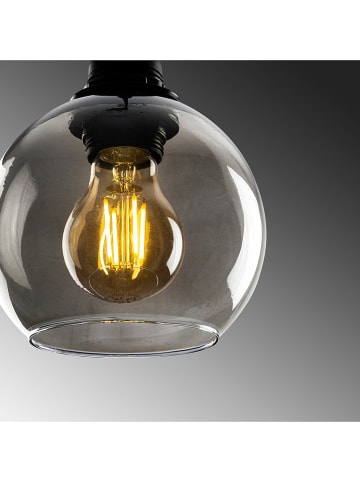 Opviq Lampa wisząca "Smoked" w kolorze czarnym - Ø 15 cm