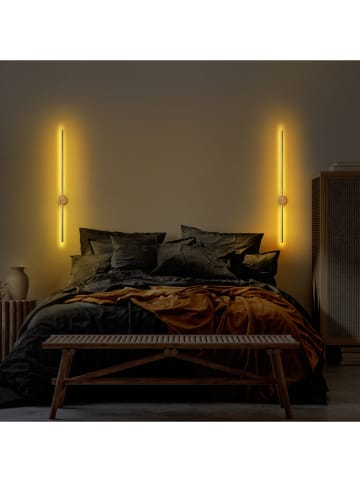 Opviq LED-Wandleuchte in Gold - (L)91 cm