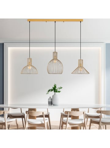 Opviq Hängeleuchte in Gold - (B)148 x (H)124 cm
