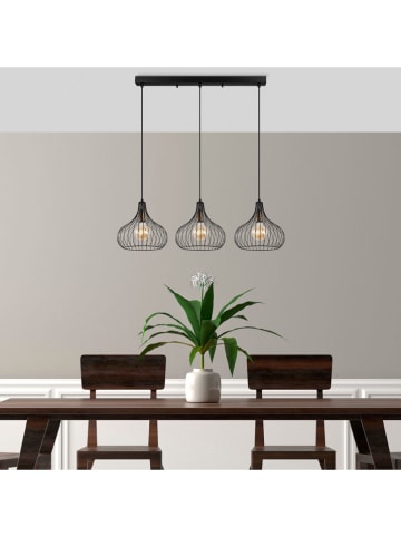Opviq Hängeleuchte in Schwarz - (B)76 x (H)120 cm