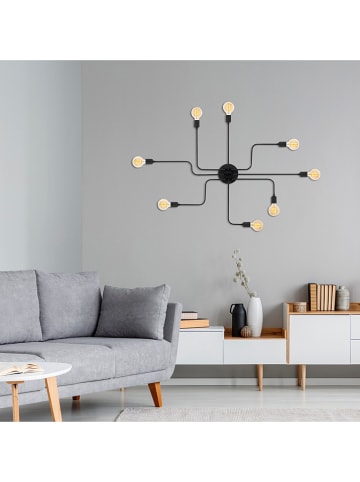 Opviq Lampa sufitowa "Truva" w kolorze czarnym - gł. 15 x Ø 140 cm