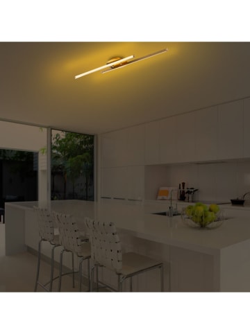 Opviq LED-Deckenleuchte in Gold - (L)86 cm