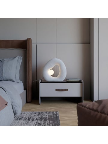 Opviq Tischleuchte in Weiß - (B)38 x (H)38 cm