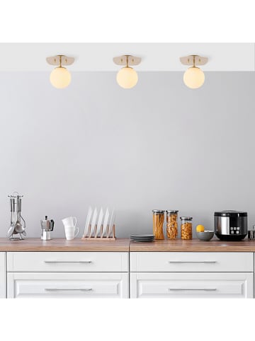 Opviq Deckenleuchte in Gold - (B)20 x (H)25 cm