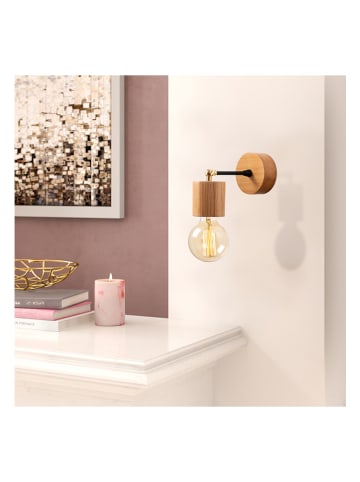 Opviq Wandlamp naturel - (B)10 x (H)16 cm