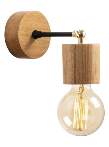 Opviq Wandleuchte in Natur - (B)10 x (H)16 cm