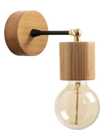 Opviq Wandlamp naturel - (B)10 x (H)16 cm
