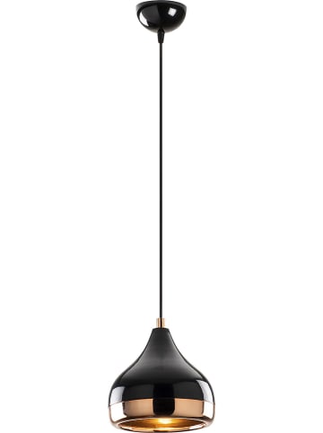 Opviq Hanglamp "Yildo" zwart/oranje - Ø 17 cm