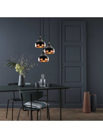 Opviq Hanglamp "Yildo" zwart/koperkleurig - Ø 37 cm