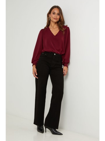 L'armoire de Suzette Bluse in Bordeaux