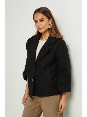 L'armoire de Suzette Kurtka przejściowa w kolorze czarnym