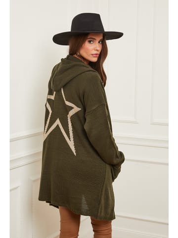 L'armoire de Suzette Kardigan w kolorze oliwkowym