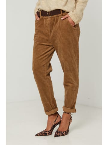 L'armoire de Suzette Spodnie w kolorze jasnobrązowym