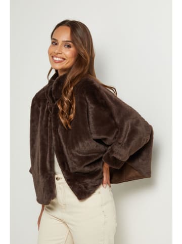 L'armoire de Suzette Kurtka przejściowa w kolorze brązowym