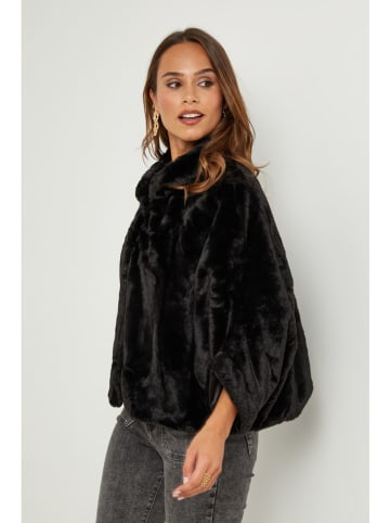 L'armoire de Suzette Kurtka przejściowa w kolorze czarnym