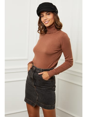 L'armoire de Suzette Rollkragenpullover in Camel