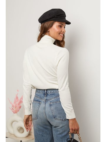 Soft Cashmere Pullover in Creme