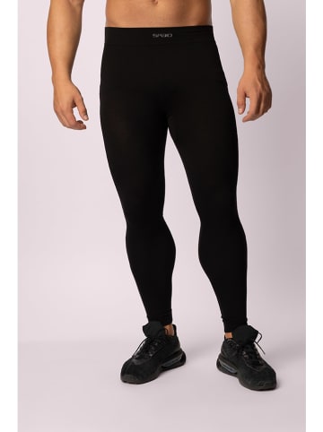 Spaio Thermoleggings "Merino" in Schwarz