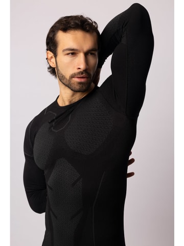 Spaio Thermolongsleeve "Adrenaline" zwart/grijs