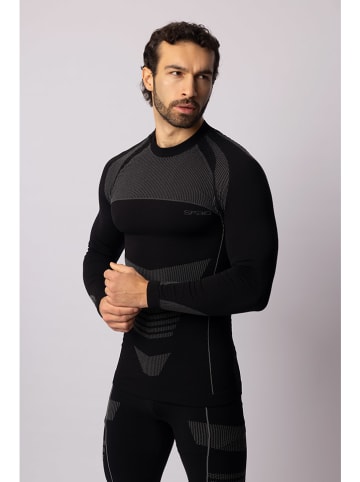 Spaio Thermolongsleeve "Thermo-Evo" zwart/antraciet