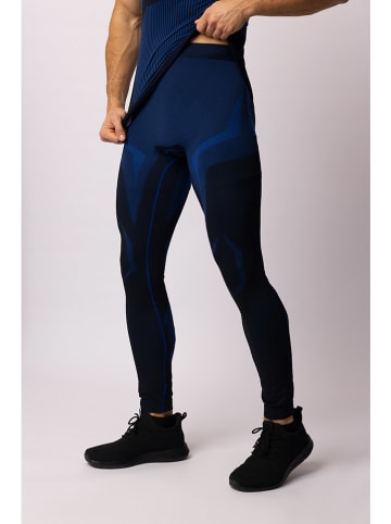 Spaio Thermoleggings "Confidence" in Dunkelblau/ Schwarz