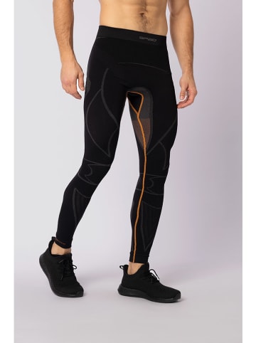Spaio Thermoleggings "Extreme-Pro" in Schwarz/ Orange