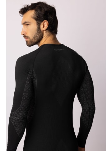 Spaio Koszulka sportowa "Breeze" w kolorze czarnym