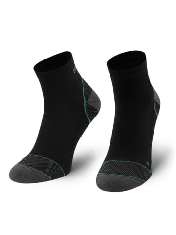 Spaio Laufsocken "Running" in Schwarz/ Grün