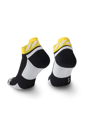 Spaio Skarpety "Running" w kolorze czarno-żółtym do biegania