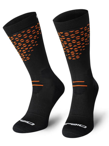 Spaio Trekkingsokken "Fierce" zwart/oranje