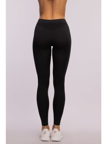 Spaio Legginsy termiczne "Play" w kolorze czarnym