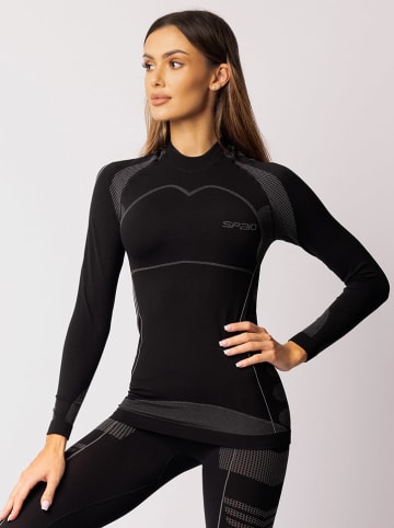Spaio Thermolongsleeve "Thermo-Evo" in Schwarz/ Grau