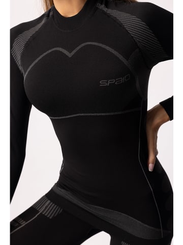 Spaio Thermolongsleeve "Thermo-Evo" zwart/grijs