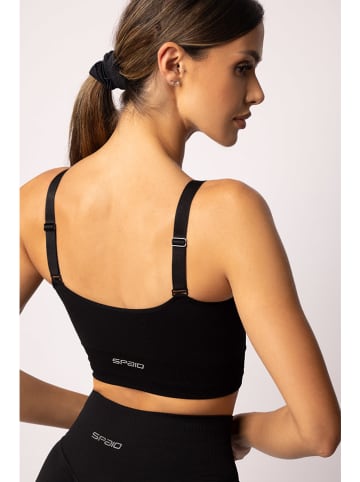 Spaio Biustonosz sportowy "Flex" w kolorze czarnym