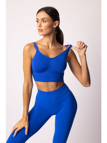 Spaio Biustonosz sportowy "Flex" w kolorze niebieskim