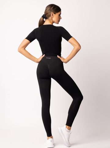 Spaio Legginsy sportowe "Adapt" w kolorze czarnym